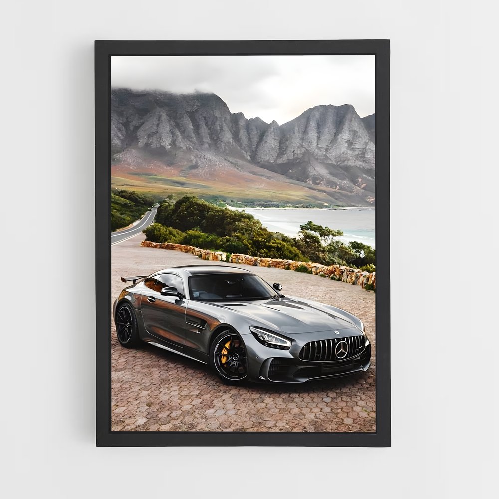 Poster L'Escapade Ébène – affiche Mercedes (vue 2)